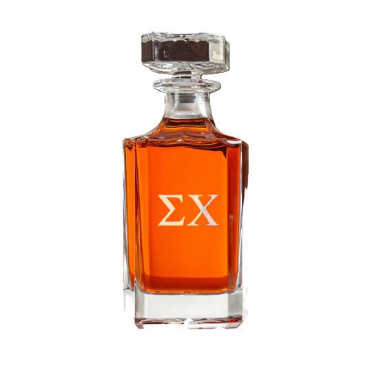 Sigma Chi - Fraternity Decanter