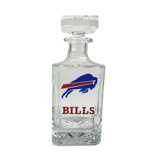 Buffalo Whiskey Decanter, Bills Football Gift, Men’s Gift Ideas