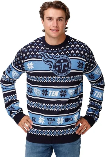 Discover Team Big Logo Ugly Sweater Tennessee Football , Gift For Fan