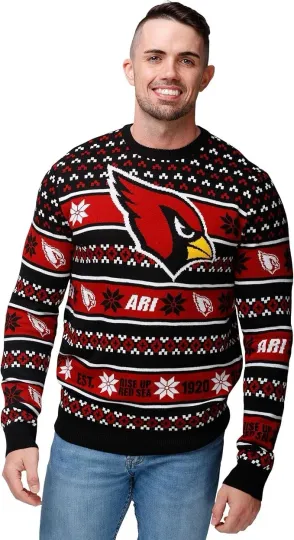 Discover Team Big Logo Ugly Sweater Arizonna Football , Gift For Fan