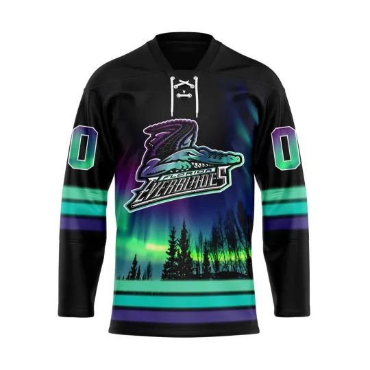 Discover Florida Everblades With Northern Lights Lace Hockey Shirt