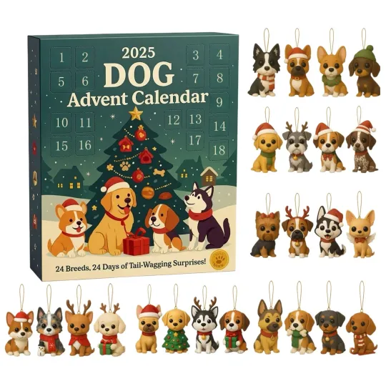 Discover 2025 2D Acrylic Countdown Advent Calendar With Number Tiles Holiday Celebration