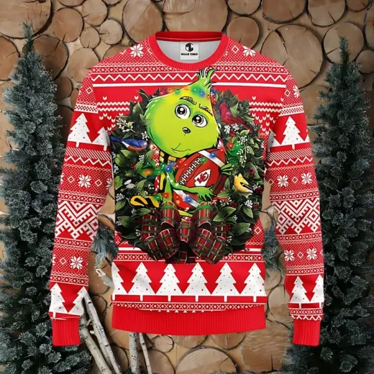 Discover XMAS K.C funny character Hug Ugly Christmas Sweater