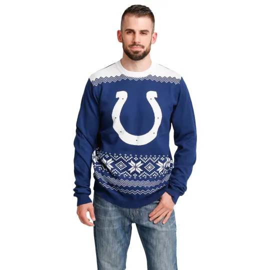 Men's Indianapolis Colts 2021 Ugly Sweater, Gift For Fan, Christmas Gift