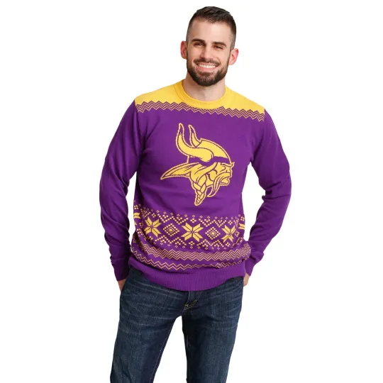 Discover Men's Minnesota Football 2021 Ugly Sweater, Gift For Fan, Christmas Gift