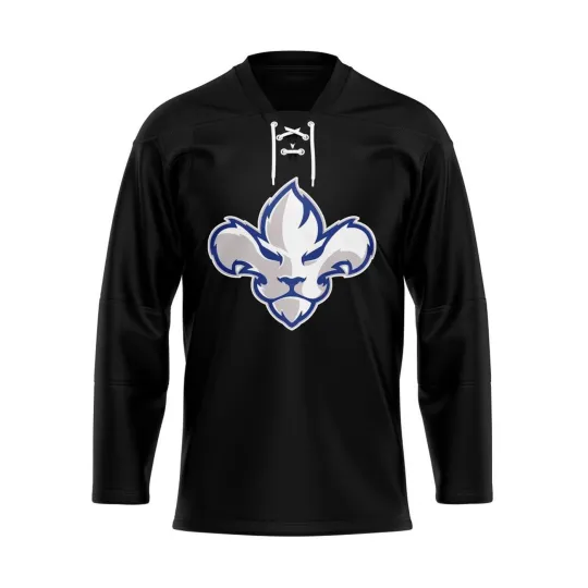 Discover Personalized Trois-Rivières Lions Special Design Concept Lace Hockey Shirt