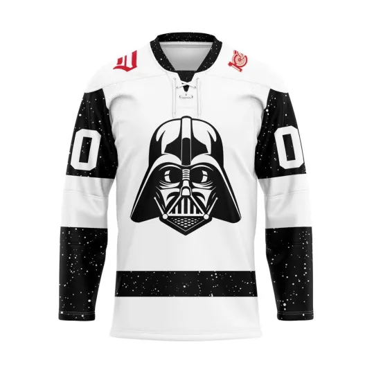 Discover Personalized Detroit Red Wings 2025/26 Starr Lace Hockey Shirt