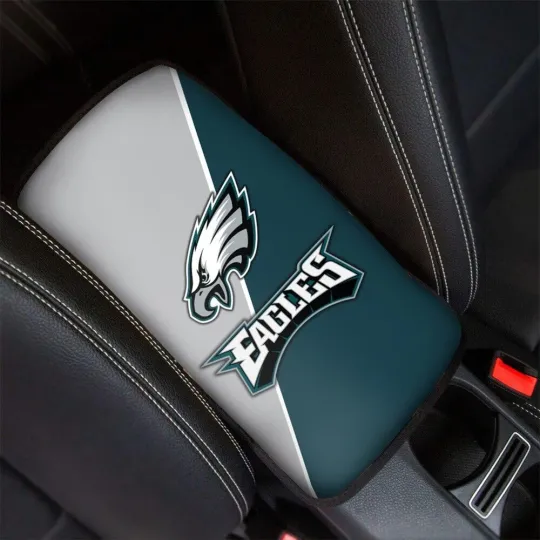 Discover football Philadelphia Eagles Car Armrest Pads