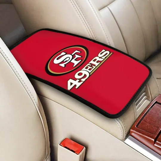 Discover football San Francisco 49ers Car Armrest Pads