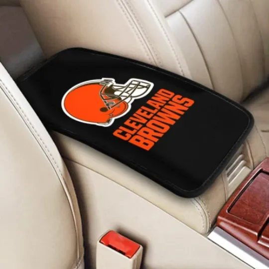 Discover football Cleveland Browns Car Armrest Pads