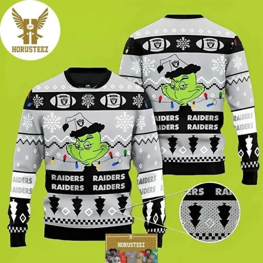 Los Angeles funny character Raiders Funny Best For Christmas Ugly Sweater