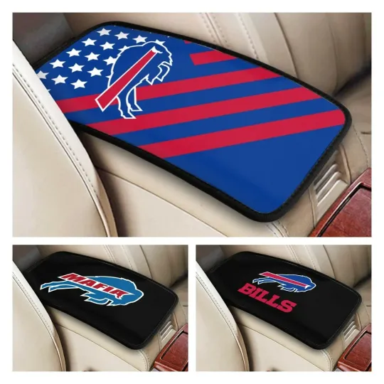 Discover Buffalo Bills Car Armrest Pads
