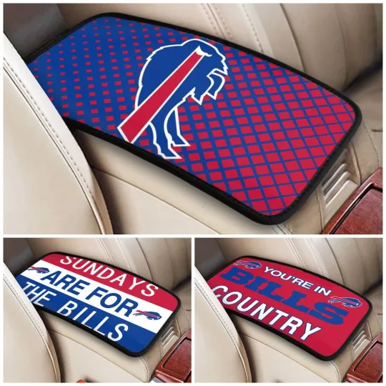 Discover New Buffalo Bills Car Armrest Pads