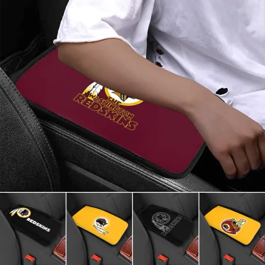 Discover Washington Redskins Car Armrest Pads