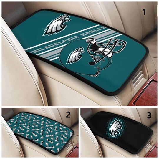 Philadelphia Eagles Car Armrest Pads