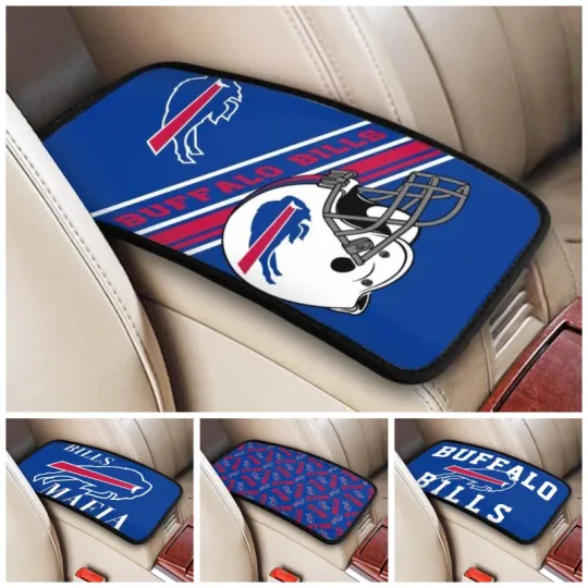 Discover Buffalo Bills Car Armrest Pads