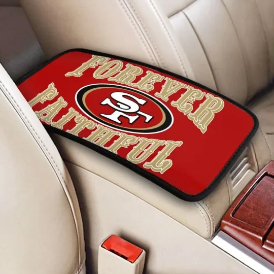 Discover San Francisco 49ers Car Armrest Pads