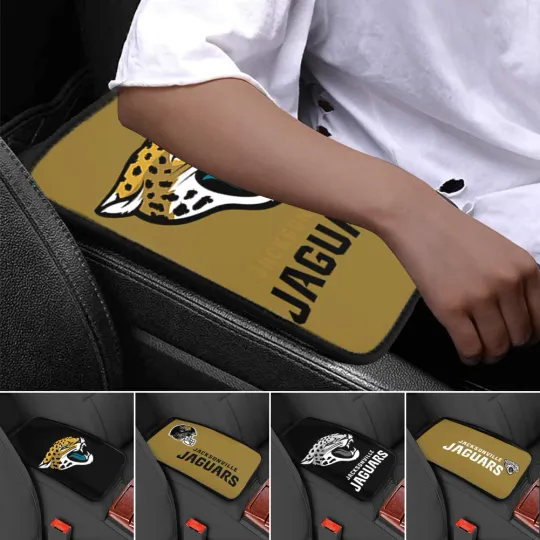 Discover Jacksonville Jaguars Car Armrest Pads