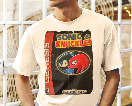 Discover Sonic & Knuckles - Sega Genesis Vintage T Shirt