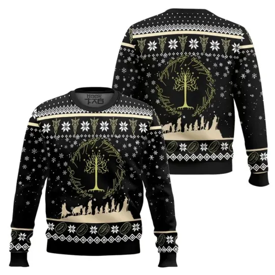 Discover Tree Of Gondor Lord Of The Rings Ugly Christmas Sweater
