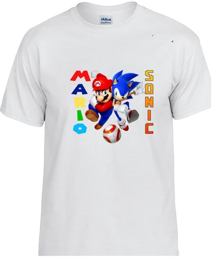 Discover Soccer T-Shirt with Mario and Sonic