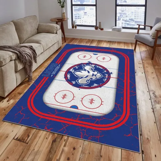 Discover Trois-Rivières Lions Special Doormat, Garage Rug, Welcome Mat, Carpet Rug
