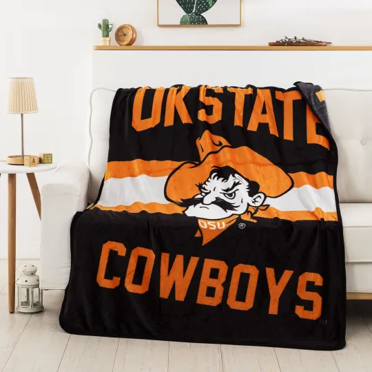 Discover Northwest Oklahoma State Cowboys Singular Silk Touch Throw Blanket