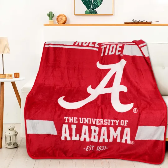 Discover Northwest Albm Crimson Tide Legion Raschel Throw