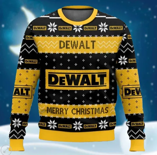 Discover Power Tools Dewalt Merry Christmas Ugly Sweater, Christmas Gift