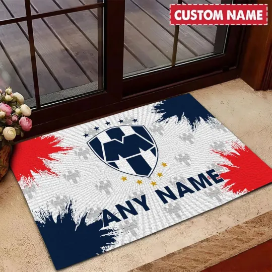 Discover LIGA MX C.F. Monterrey Doormat, Garage Rug, Welcome Mat, Carpet Rug
