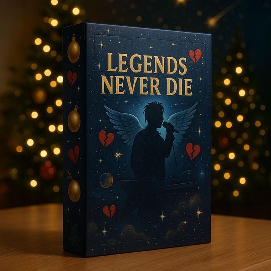 Juice WRLD Advent Calendar 2025 | 24 Days of Hip-Hop Icon & Legends Never Die Ornaments | Rapper Collector Gift Set