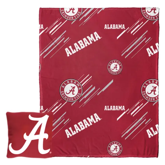 Discover Northwest Albm Crimson Tide Pillow & Silk Touch Throw Blanket