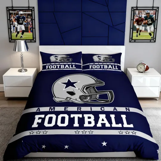 Discover American Football Boys Bedding Set