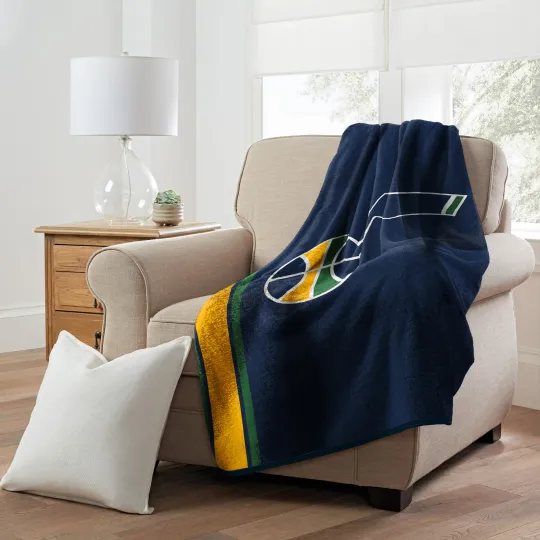 Discover Northwest Utah Jazz Throw Blanket, Gift For Fan, Christmas Gift