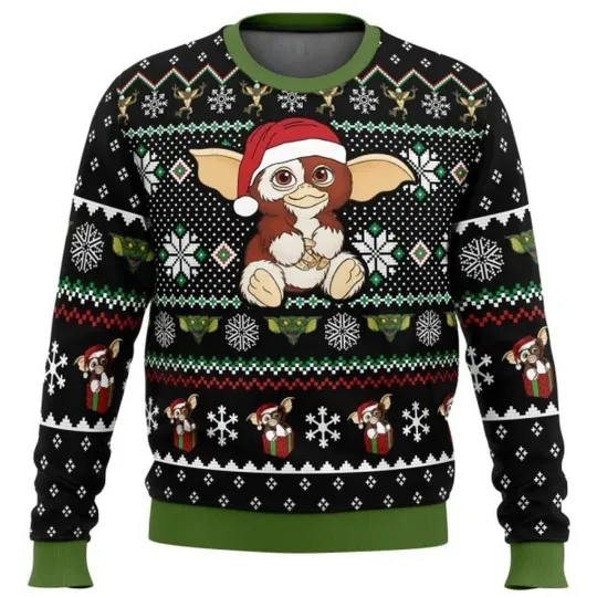A Christmas Present Gremlins UUgly Christmas Sweater