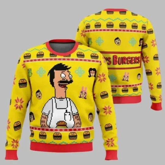 Discover Bob Belcher Bob Burgers Ugly Christmas Sweater