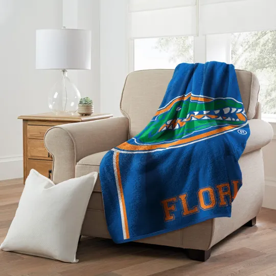 Discover Northwest Florida Gators Sherpa Throw Blanket, Christmas Gift