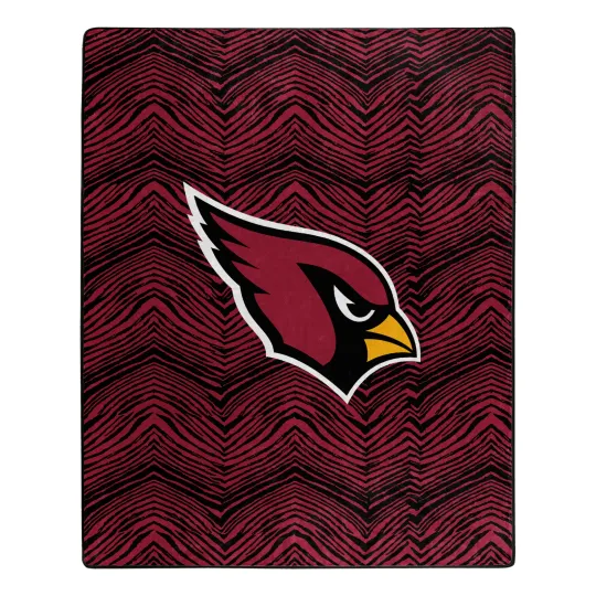 Discover Zubaz X Northwest football Arizonna Zubified Raschel Throw Blanket, Christmas Gift