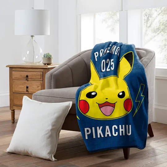 Discover Northwest PKM Pika Silk Touch Sherpa Throw Blanket, Christmas Gift