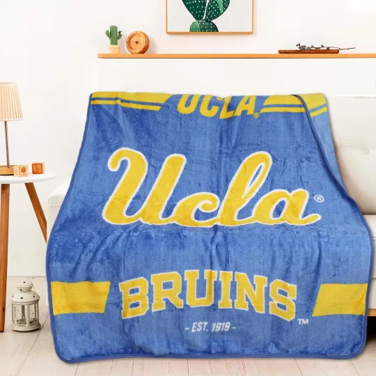 Discover Northwest Ucla&nbsp;Bruins Legion Raschel Throw, Christmas Gift
