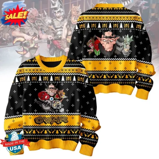 Discover Holiday Gwar Band Santa Ugly Christmas Sweater