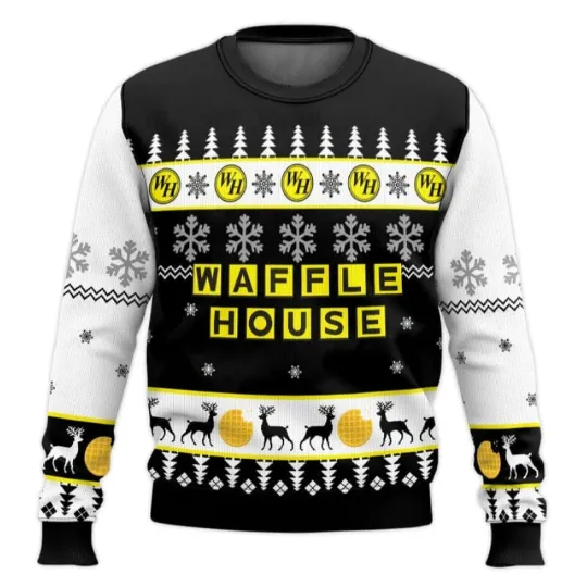 Discover Waffle House Christmas Ugly Christmas Sweater