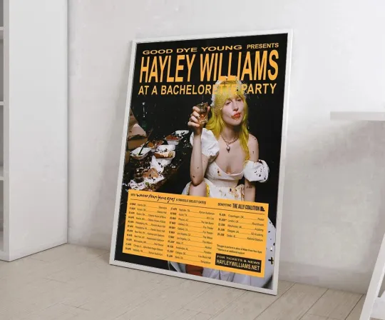 Discover Hayley Good Dye Young Presents Tour 2026 Poster