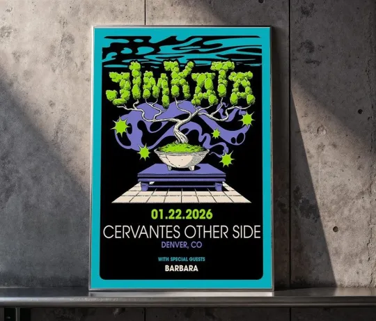 Discover Jimkata Denver 2026 Tour Poster