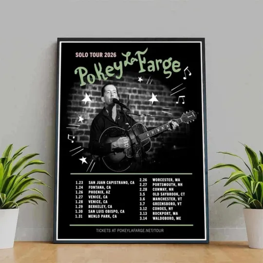 Discover Pokey LaFarge Solo Tour 2026 Poster