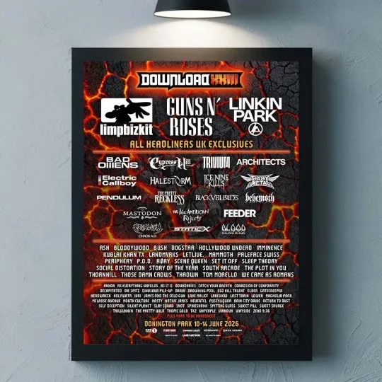 Discover Festival XXIII 2026 Donington Park UK Lineup From 10-14 June Poster