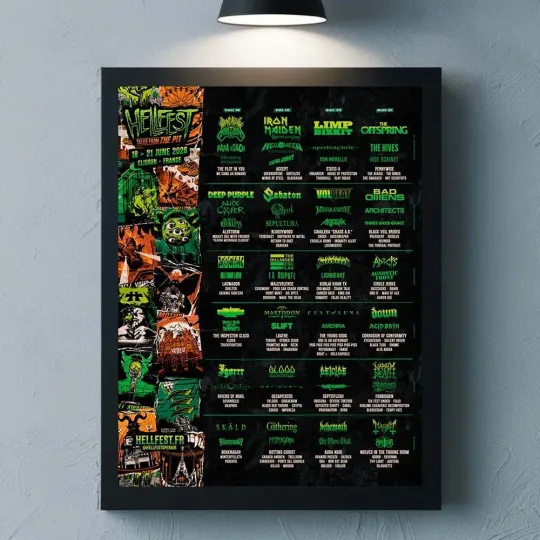 Hellfest Open Air Festival 2026 Tales From The Pit In Clisson France From Poster