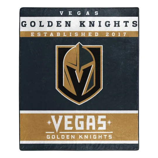 Discover Northwest NHL Las Vegas Golden Knights Raschel Throw Blanket