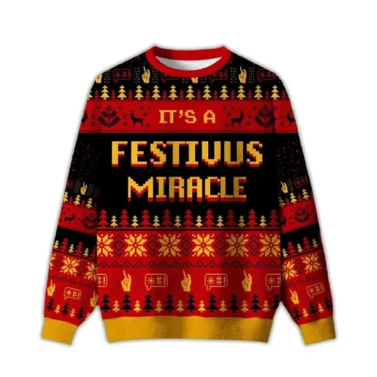 It’s A Festivus Miracle Ugly Christmas Sweater