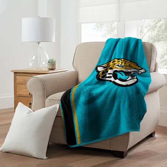 football Jacksonville Jaguars Throw Blanket, Christmas Gift